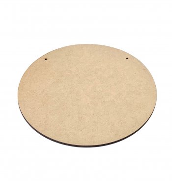 Placa Redonda 25X25 2 Furos