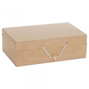 Caixa Com Elástico Para Convite Pequena 16X10X4