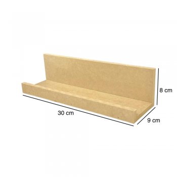 Prateleira Para Quadro 30x9x8