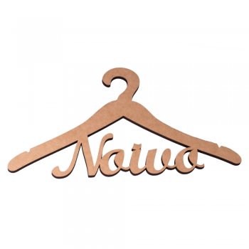 Cabide Laser Vazado "Noivo" 38X23