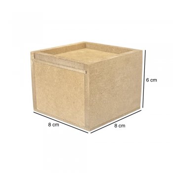 Caixa Estojo 8x8x6