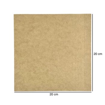 Placa Quadrada Lisa 20x20