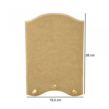 Porta Chaves Topiado 3 Pitão 28X19,5