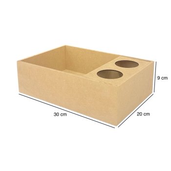 Cesta Para Presente 30x20x9