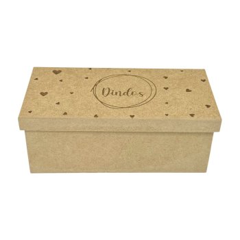 Caixa Para 2 Canecas "Dindos" 24x11x10