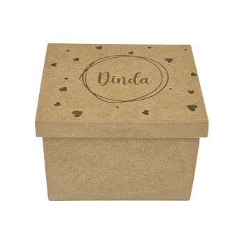 Caixa Para 1 Caneca "Dinda" 13x11x10