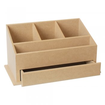 Porta Maquiagem Lisa Com 1 Gaveta 36X19X19ALT