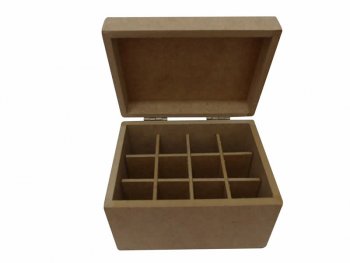 Caixa Porta Batom C/ 12 Div 14X10X9ALT