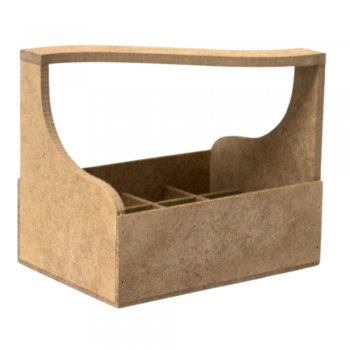 Mini Cesto Porta Esmaltes Com 12 Divisões 14X12X10