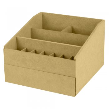 Porta Maquiagem Aberta C/Gaveta 22X23X15 ALT