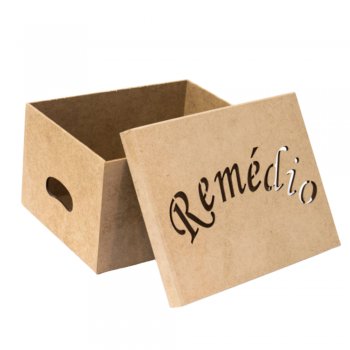 Caixa Laser Remédio 21,5X16,5X13 Tampa Sapato