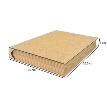 Caixa Livro Grande 36,5X26X5