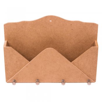 Porta Cartas e Chaves Envelope 24X14,5X4