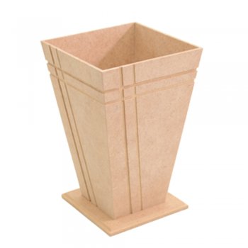 Vaso Cone Frisado 3mm PP 10X10X14