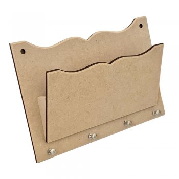 Porta Cartas Trabalhado 26X6X18