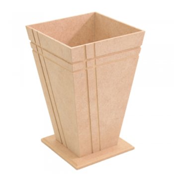 Vaso Cone Frisado 3mm Médio 12X12X20