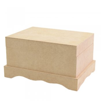 Caixa Holandesa Retangular Com 6 Divisões 20X15X12