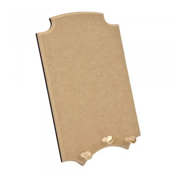 Porta Chaves Topiado Trabalhado 3 Pitões 28X19,5