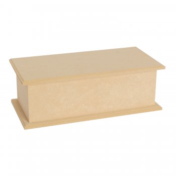 Caixa De Chá Na Base Com 3 Divisões 24,5X12X8