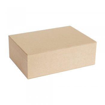 Caixa De Chá 6 Div Com Dobradiça 25X18X9