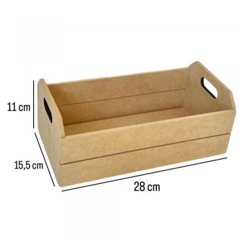 Caixote Feira Pequeno 28X15,5X11