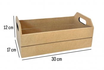 Caixote Feira Médio 30X17X12
