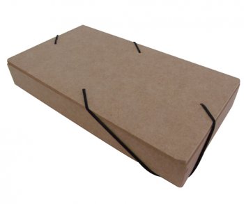 Caixa Pasta Escolar Elástico Pequena 24X13,5X4