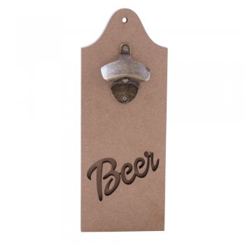 Quadro Com Abridor Beer 11X29