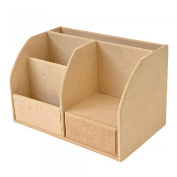 Kit Escritorio Com 1 Gaveta 20X13X13,5