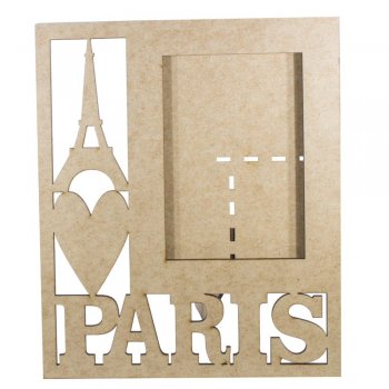 Porta Retrato Vazado Paris 25X20