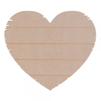 Pallet  Riscado 3mm Coração 30X29