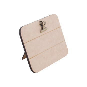 Mini Porta Retrato Pallet Com Presilha Deitado 16X12