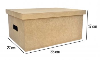 Caixa Organizadora Grande 36X27X17