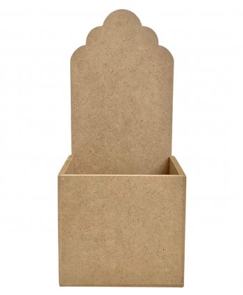 Enfeite De Porta Floreira Pequeno 11X10X25