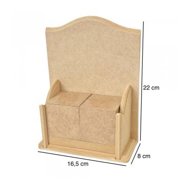 Calendário Permanente Pequeno 16,5X8X22