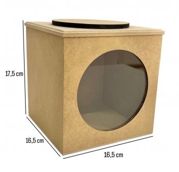 Caixa Para Capsula De Café 16,5X16,5X17,5