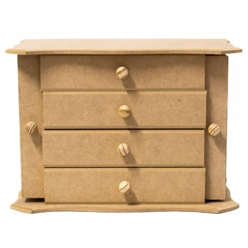 Comoda Colar Com 4 Gavetas 32x21x22