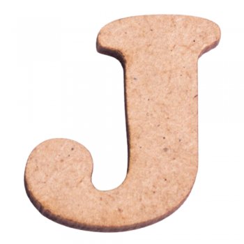 Laser Letra "J" Coperblack 3cm