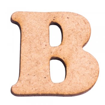 Laser Letra "B" Coperblack 3cm