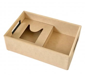 Bandeja Retangular Para 1 Caneca 30X20X9