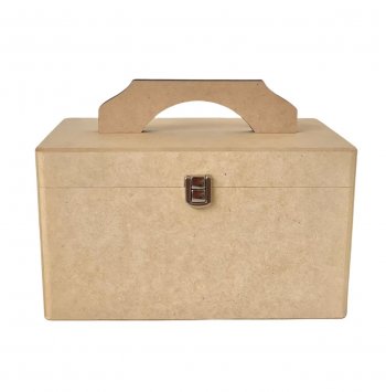 Frasqueira Retangular Com Alça 25X18X14,5